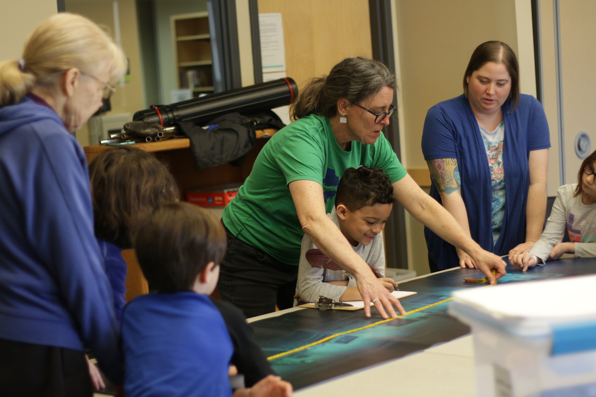 Anne Moser presents an outreach program on shipwrecks